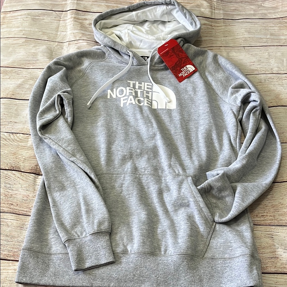 The North Face Women's Half Dome Hoodie Heather Grey Size XL